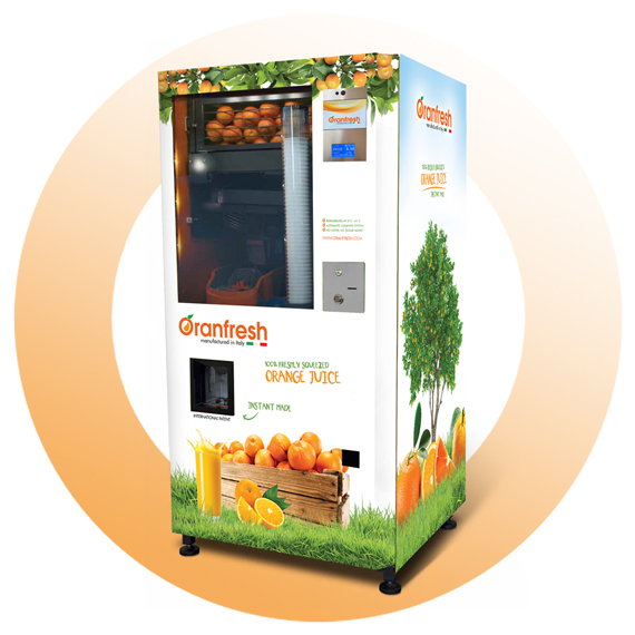 Vending - Distributore succo d'arancia fresco - OR 130 - Oranfresh